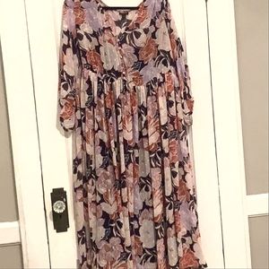 Torrid Floral Midi Dress